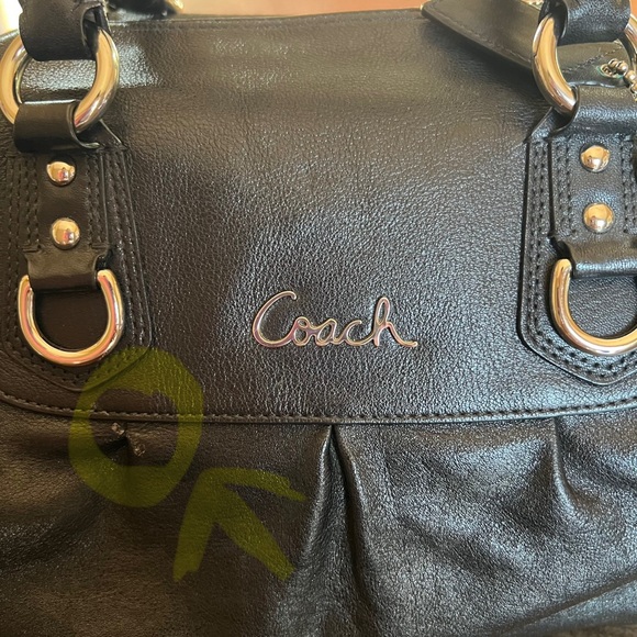 COACH Madison Leather Large Sabrina Satchel Handbag - Picture 16 of 16